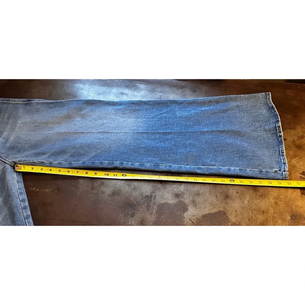 Mother Jeans Women 32 High Rise The Tab Roller Skimp Out Of Town Wide Leg 34x30 - Picture 14 of 16